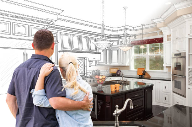 Professional Kitchen Island Installation technician working in Monrovia, MD